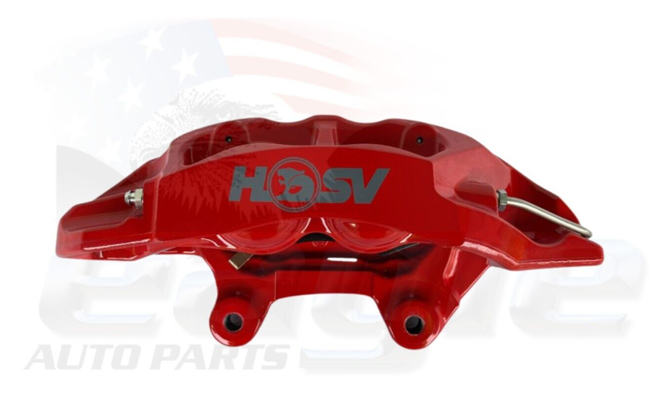 HSV VF Clubsport R8 Maloo Tourer 4 Pot Red Front Left Hand Side Brake Caliper