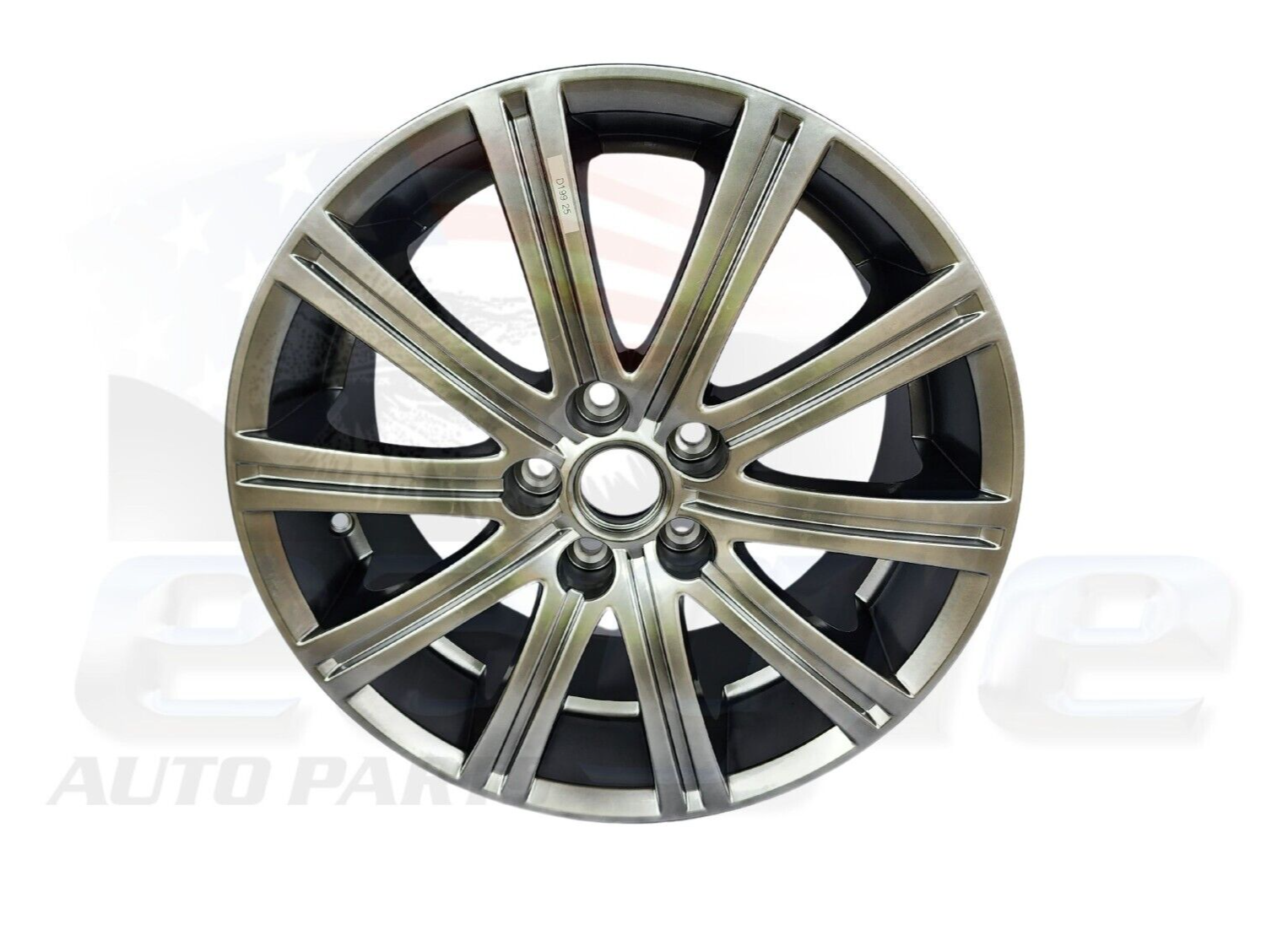 HSV GTS Clubsport 19" x 9.5" Rear Wheel Rim 10 Spoke Shadow Chrome Genuine