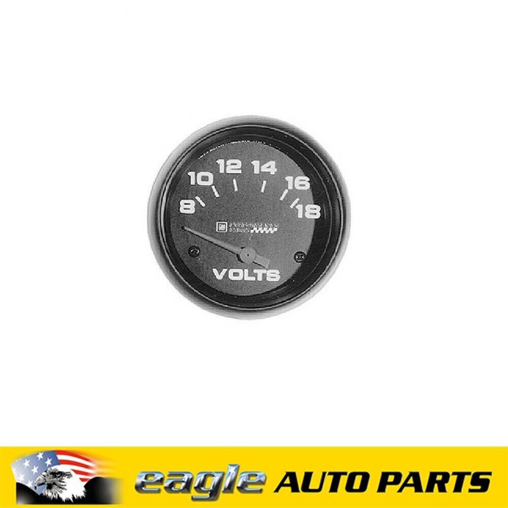 Chevrolet Performance Analog Gauge Voltmeter, 8-18 V, 2 1/16 in. # 12361395