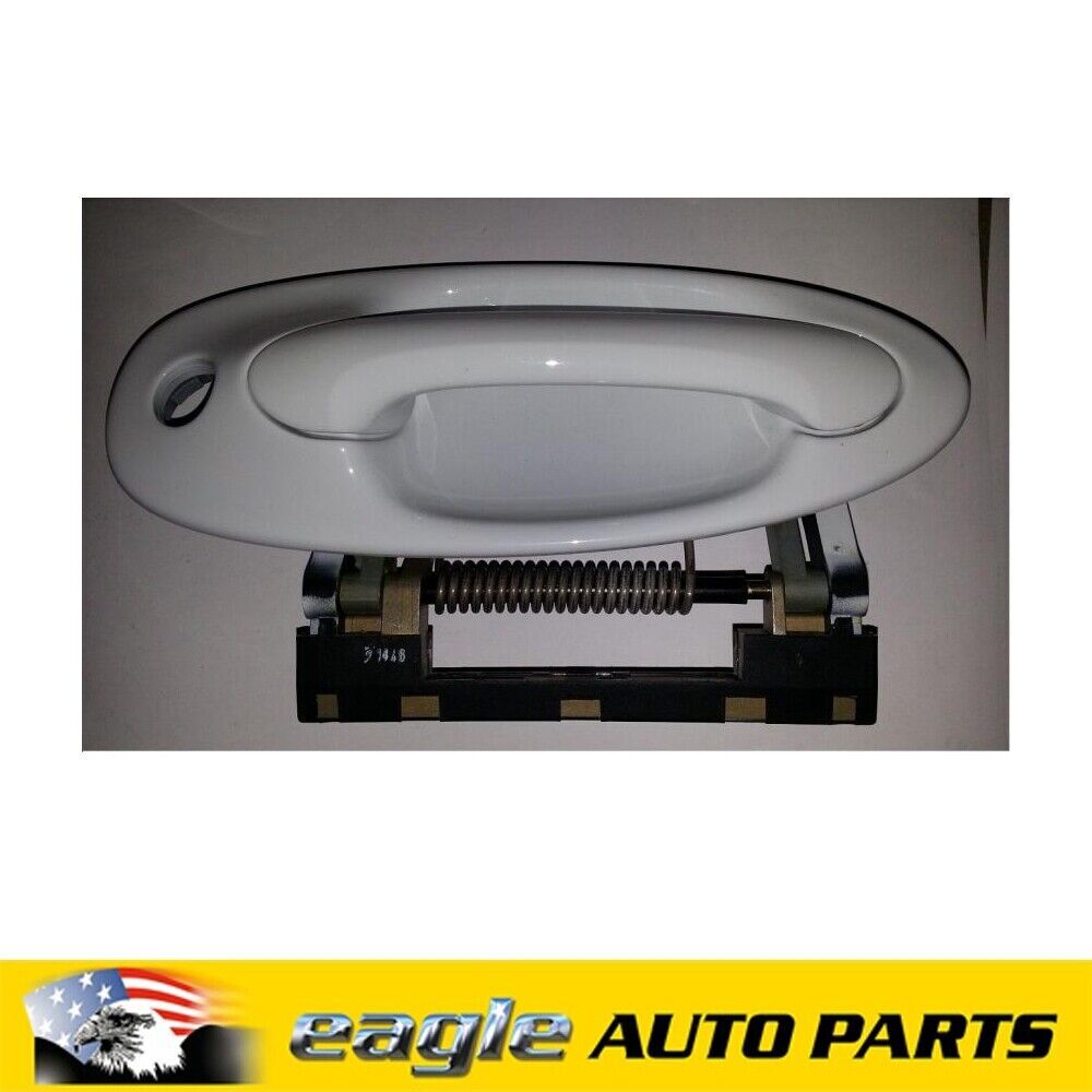 Saab 9-3 (9440) CV  2006 - 2010  LH External Door Handle ( White )  # 12771364