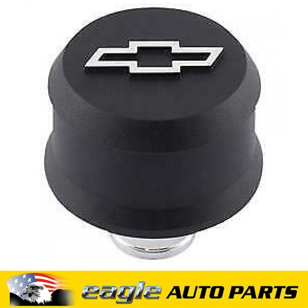 Chev Bowtie Proform Slant Edge Aluminum Breather Cap # 141-858