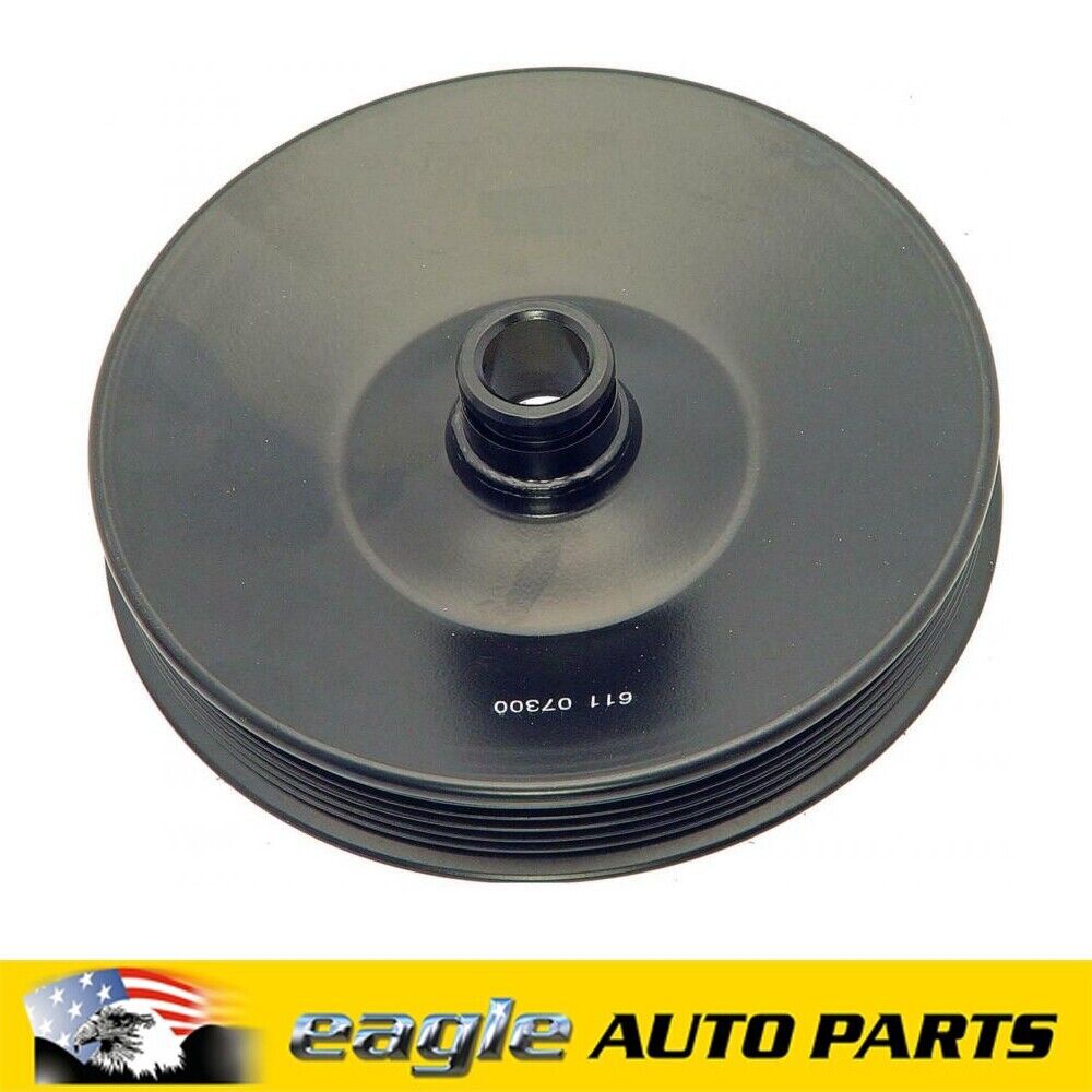 Chev GMC 1987 - 2017 Power Steering Multi Rib Belt Pump Pulley 5.7 6.0 # 300-200