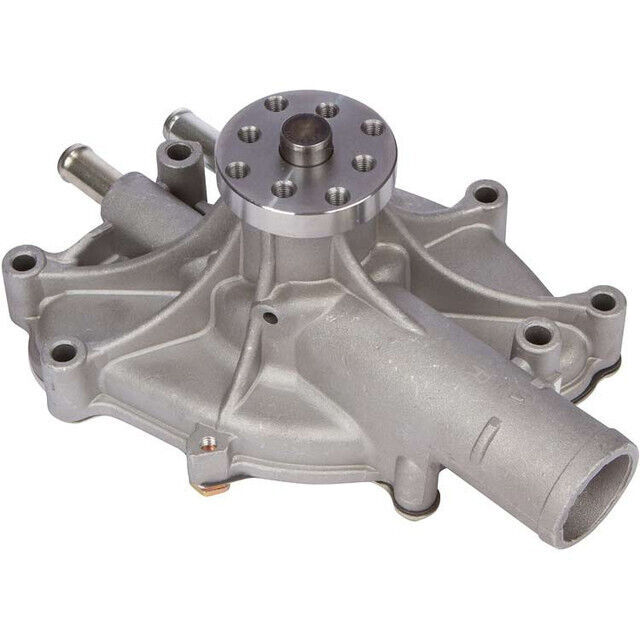 Ford 289 302 351W CVF Shorty Water Pump, High Flow, Aluminum # 302-WP-CW-SHORTY