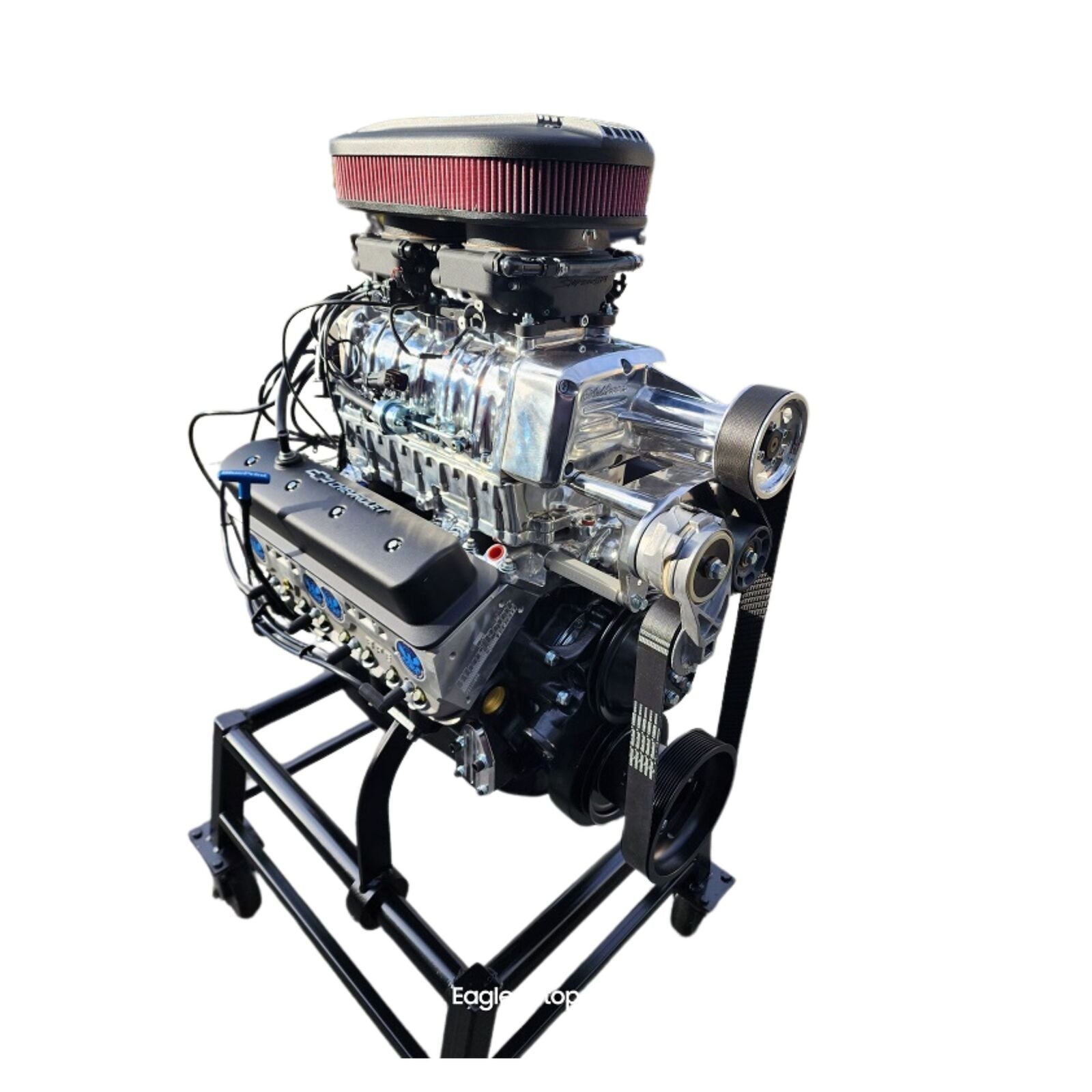 AA1 BluePrint Engines Chev 383 Supercharged Sniper Crate Engine # 383-EDEL-SUPER