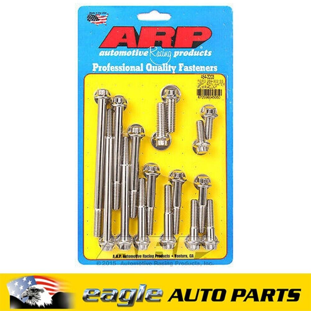 ARP Water pump and Front cover bolt kit 12 point Ford 289-302 SS # 454-3203