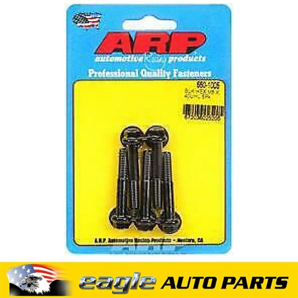 ARP Chromoly Bolts 6mm x 1.0 RH Thread, 40mm UHL # 660-1005