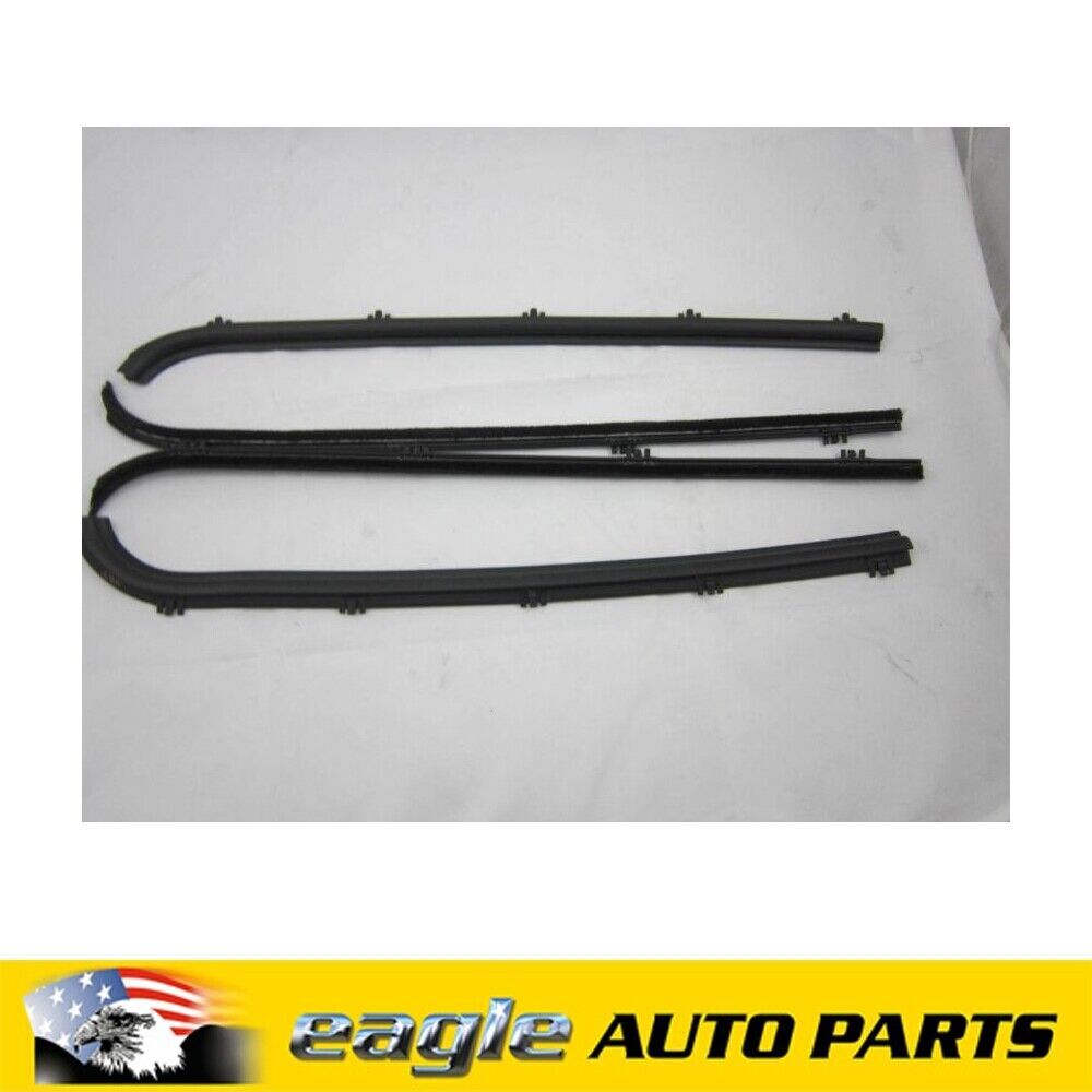 FORD F100 F250 F350 DOOR WEATHERSTRIPS 1981 - 1986 # 67686970