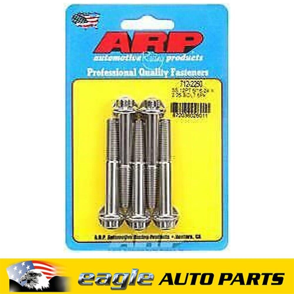 ARP Stainless Steel Bolts 5/16 in.-24 RH Thread, 2.250 in. UHL # 712-2250