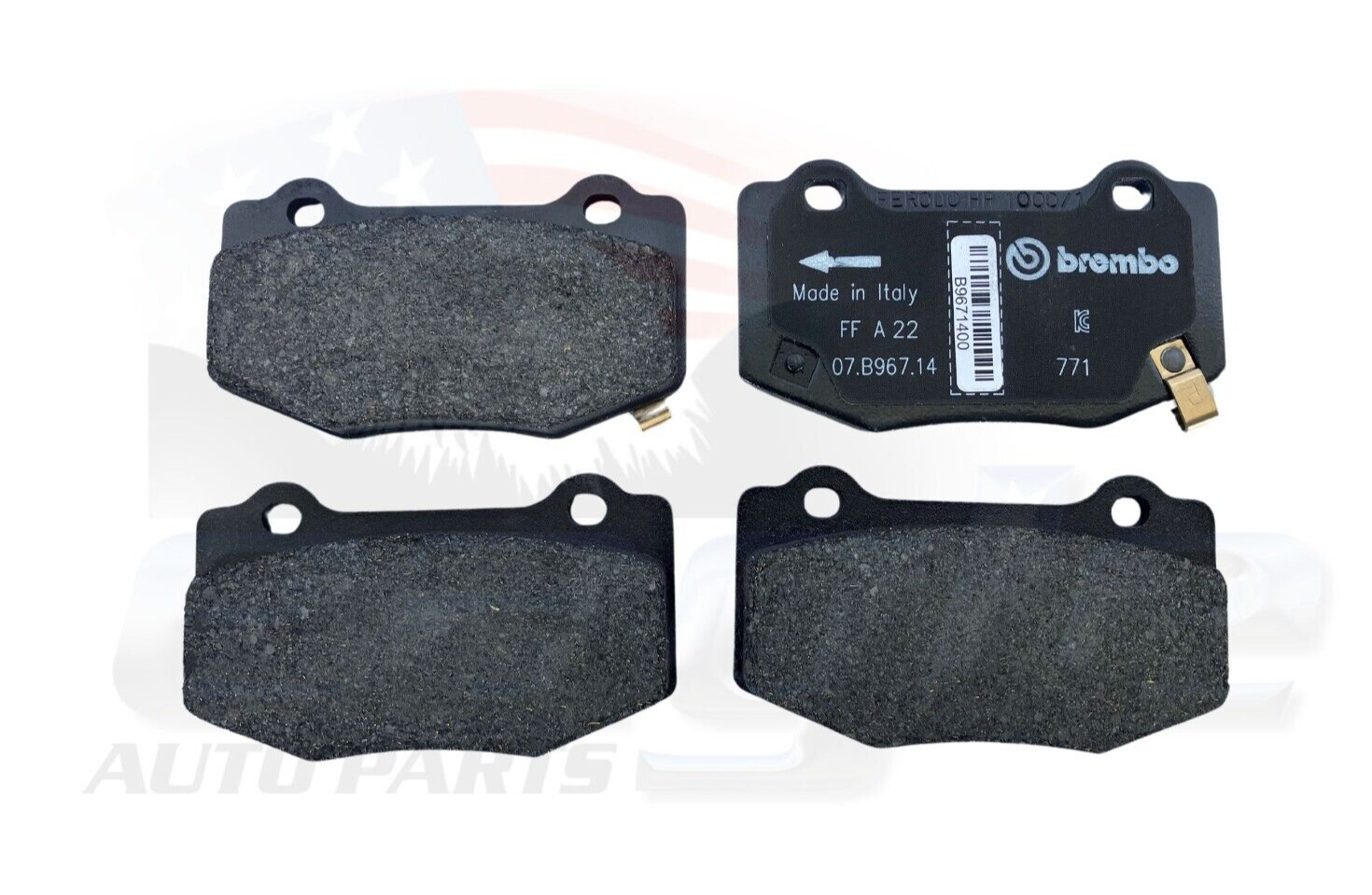 HSV Chev Camaro 2SS Rear Brake Pad Kit Genuine # 84732503