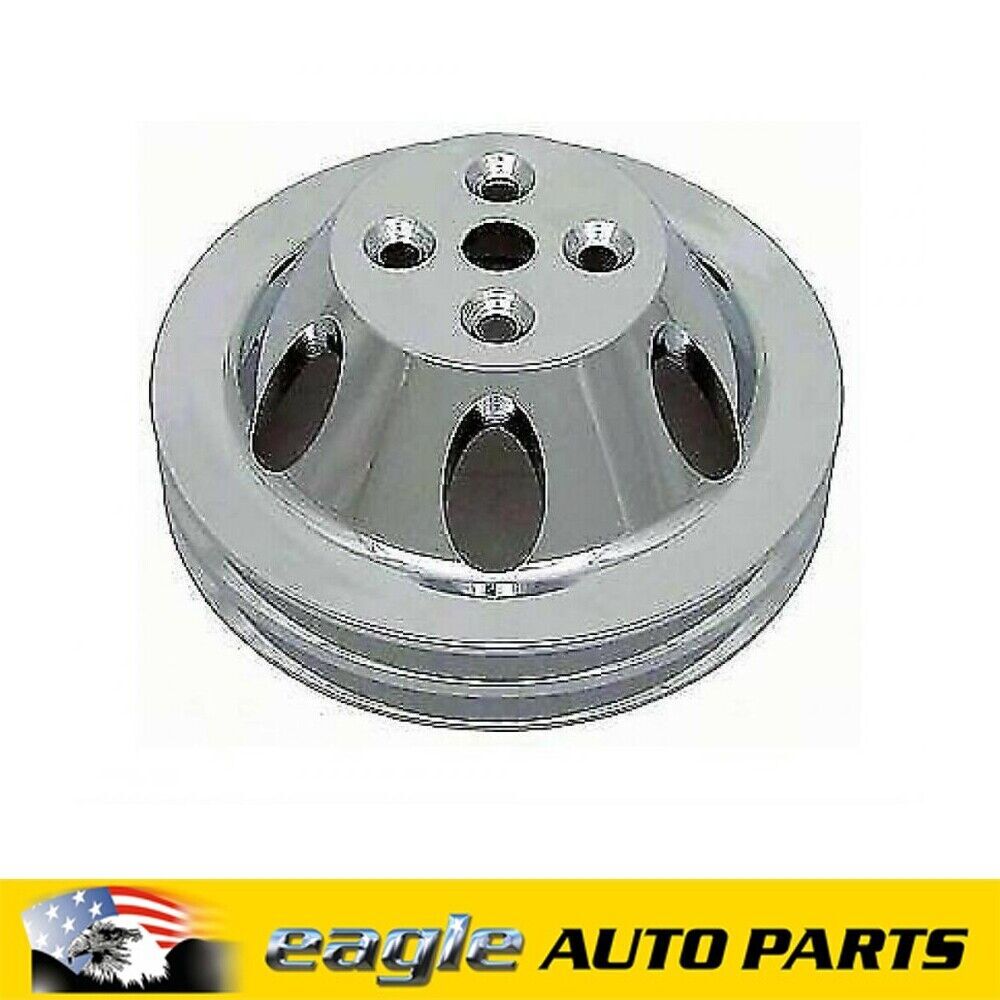 CHEV BIG BLOCK POL ALUM BILLET SWP TOP DOUBLE PULLEY 396 454 502 572 # 8842P