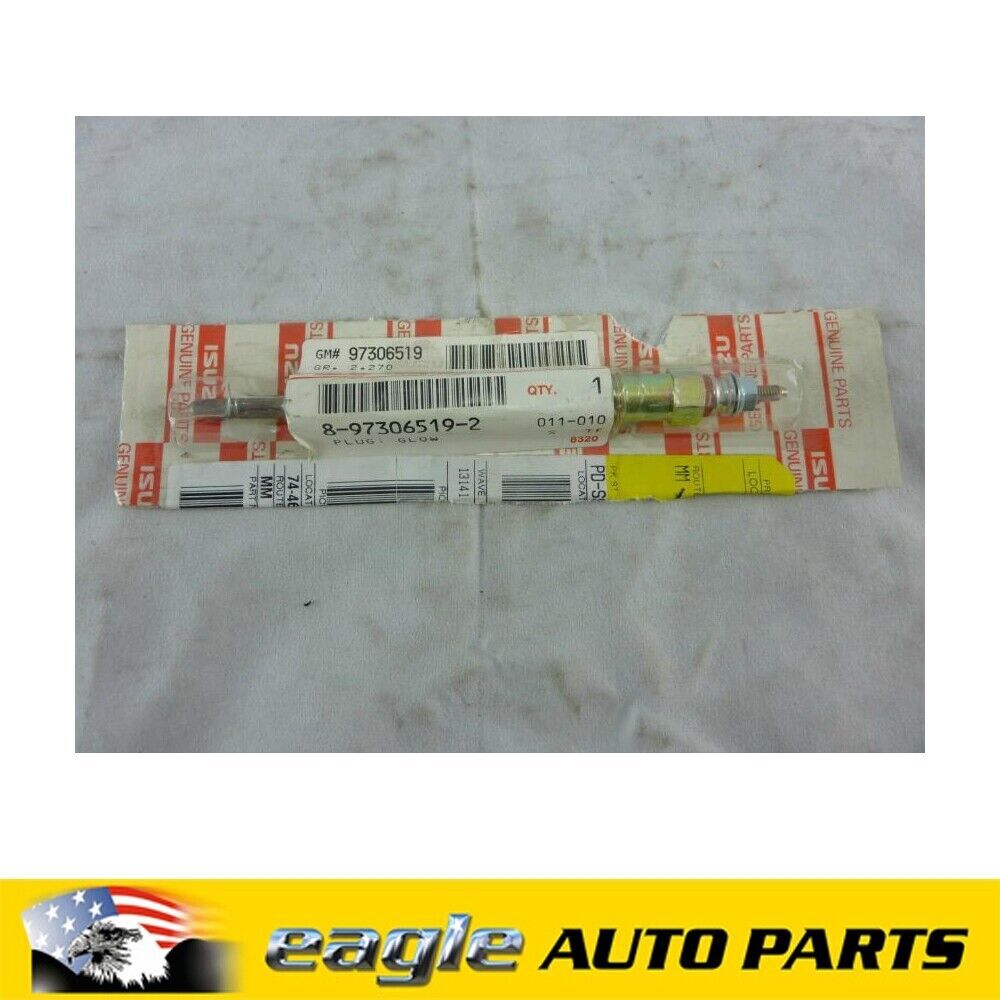 HOLDEN TF RODEO 4JA1 ENGINE GLOW PLUG NOS GENUINE # 8973065192