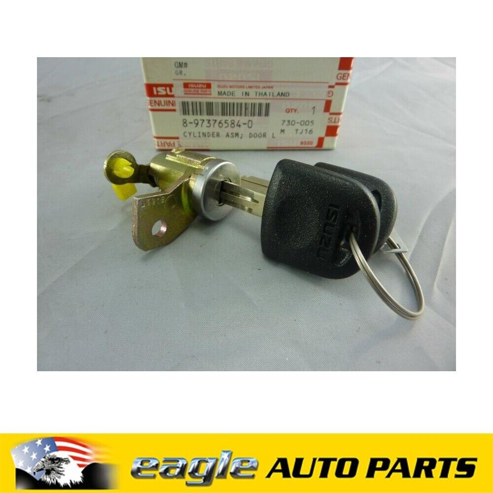 HOLDEN RA RODEO 04 - 06 PASSENGERS DOOR BARREL & KEY SUITS 4JA1 ENG  8973765840