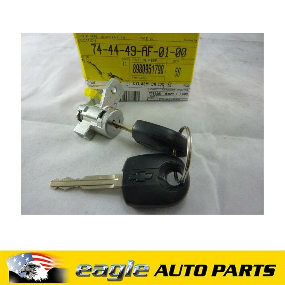 HOLDEN RA RODEO 03 - 06 DOOR LOCK KIT NOS GENUINE # 8980951790