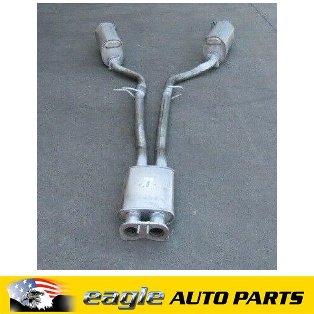 PONTIAC GTO HSV MONARO V2 CENTRE EXHAUST SET UP & TWO REAR MUFFLERS GENUINE OE