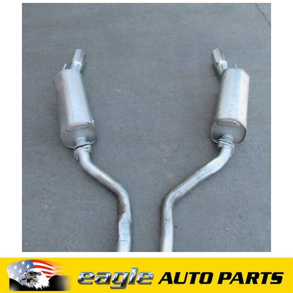 PONTIAC GTO HSV MONARO V2 CENTRE EXHAUST SET UP & TWO REAR MUFFLERS GENUINE OE