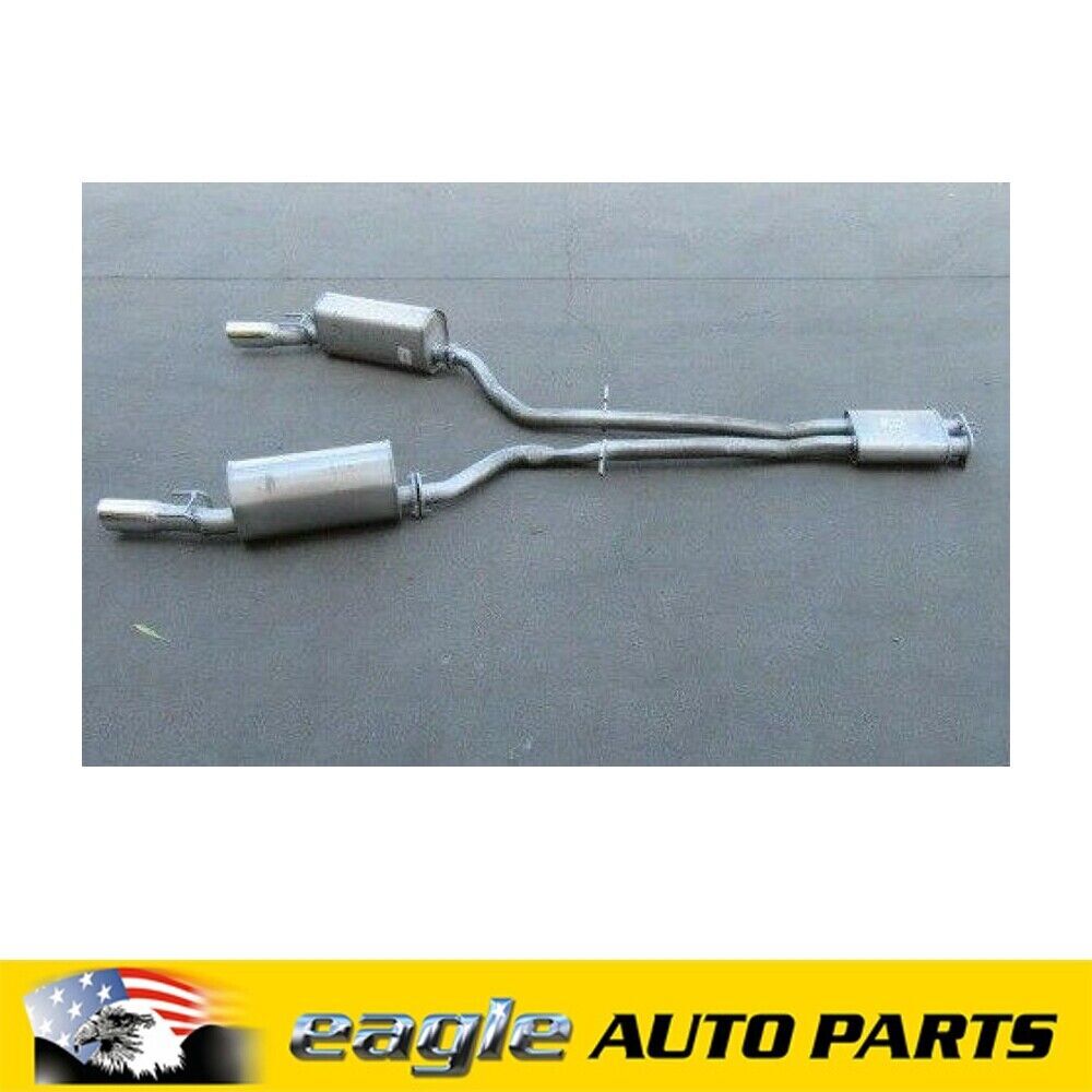 PONTIAC GTO HSV MONARO V2 CENTRE EXHAUST SET UP & TWO REAR MUFFLERS GENUINE OE