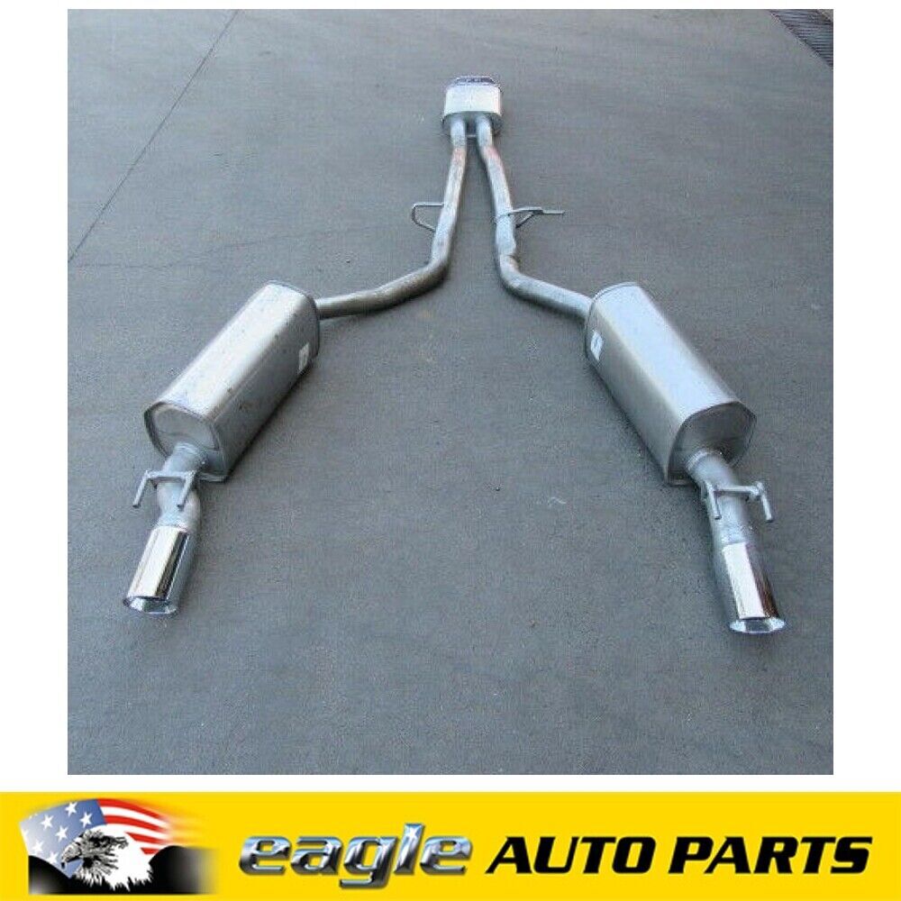 PONTIAC GTO HSV MONARO V2 CENTRE EXHAUST SET UP & TWO REAR MUFFLERS GENUINE OE