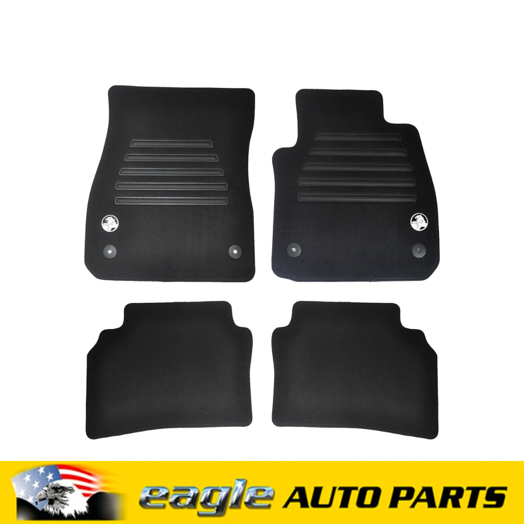 Holden ZB Commodore Sedan / Wagon Carpet Floor Mats Set Black Front & Rear