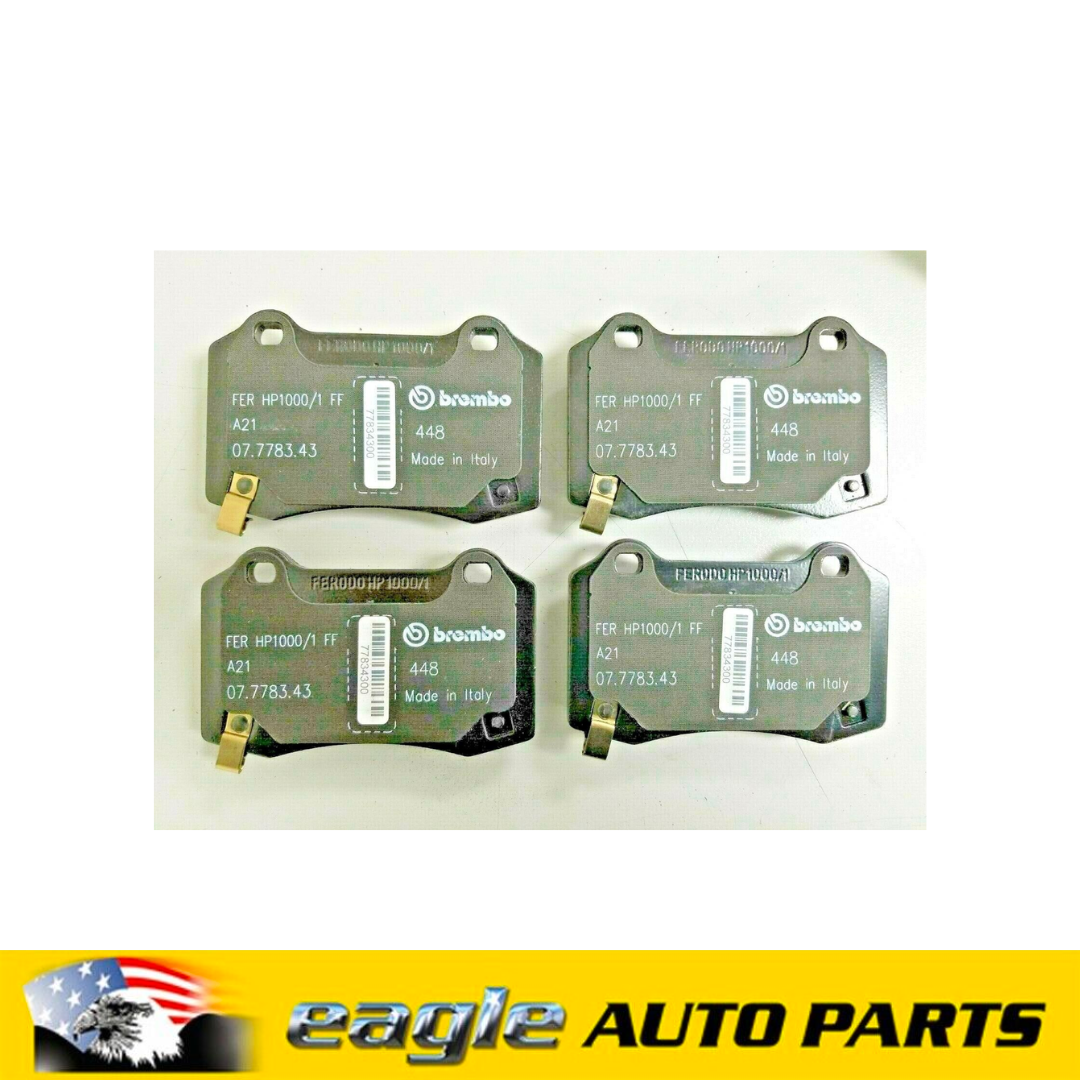 Holden VF Commodore SSV Redline Brembo Rear Brake Pads Set Genuine 92507422