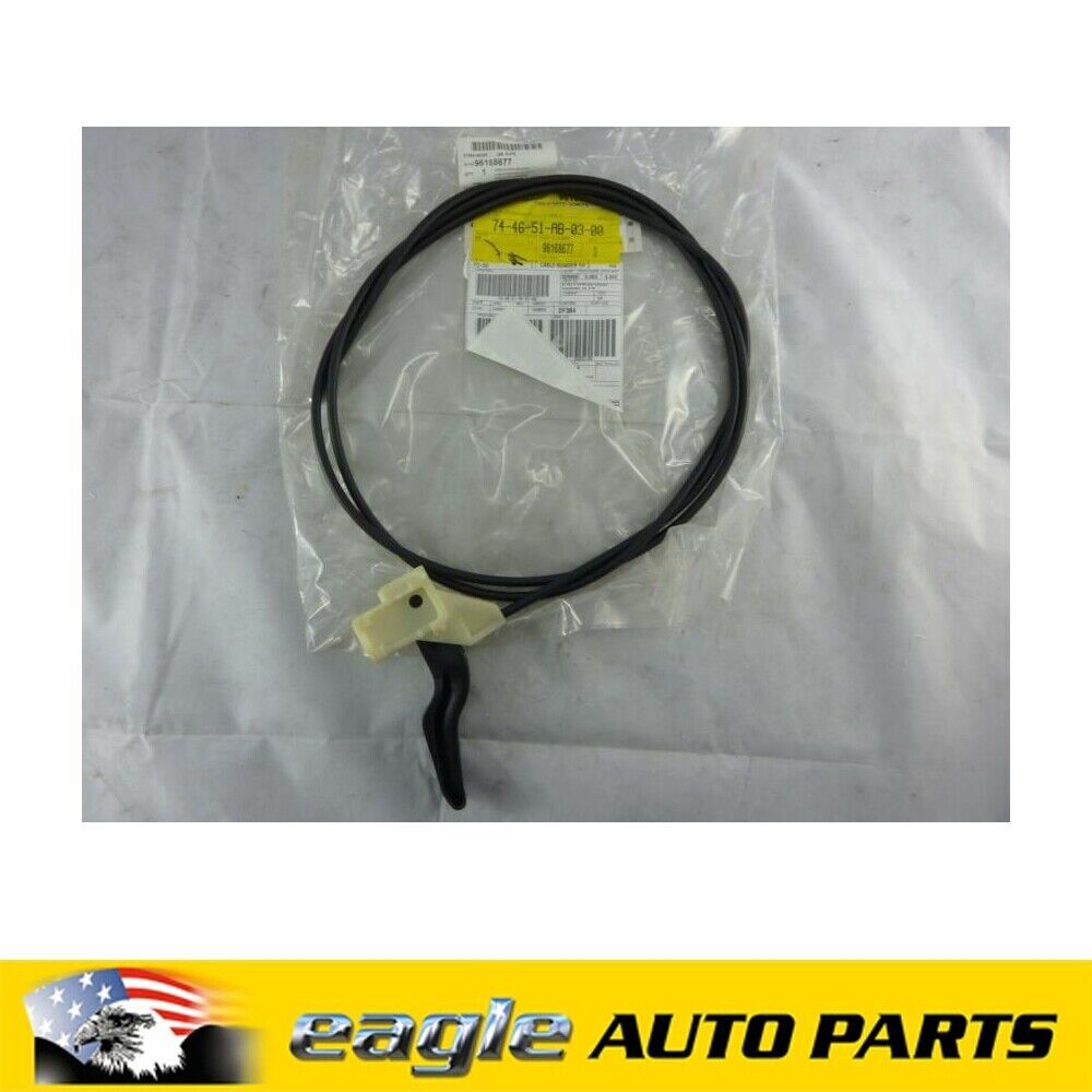 DAEWOO CIELO 95 - 97 BONNET CABLE NOS GENUINE # 96168677