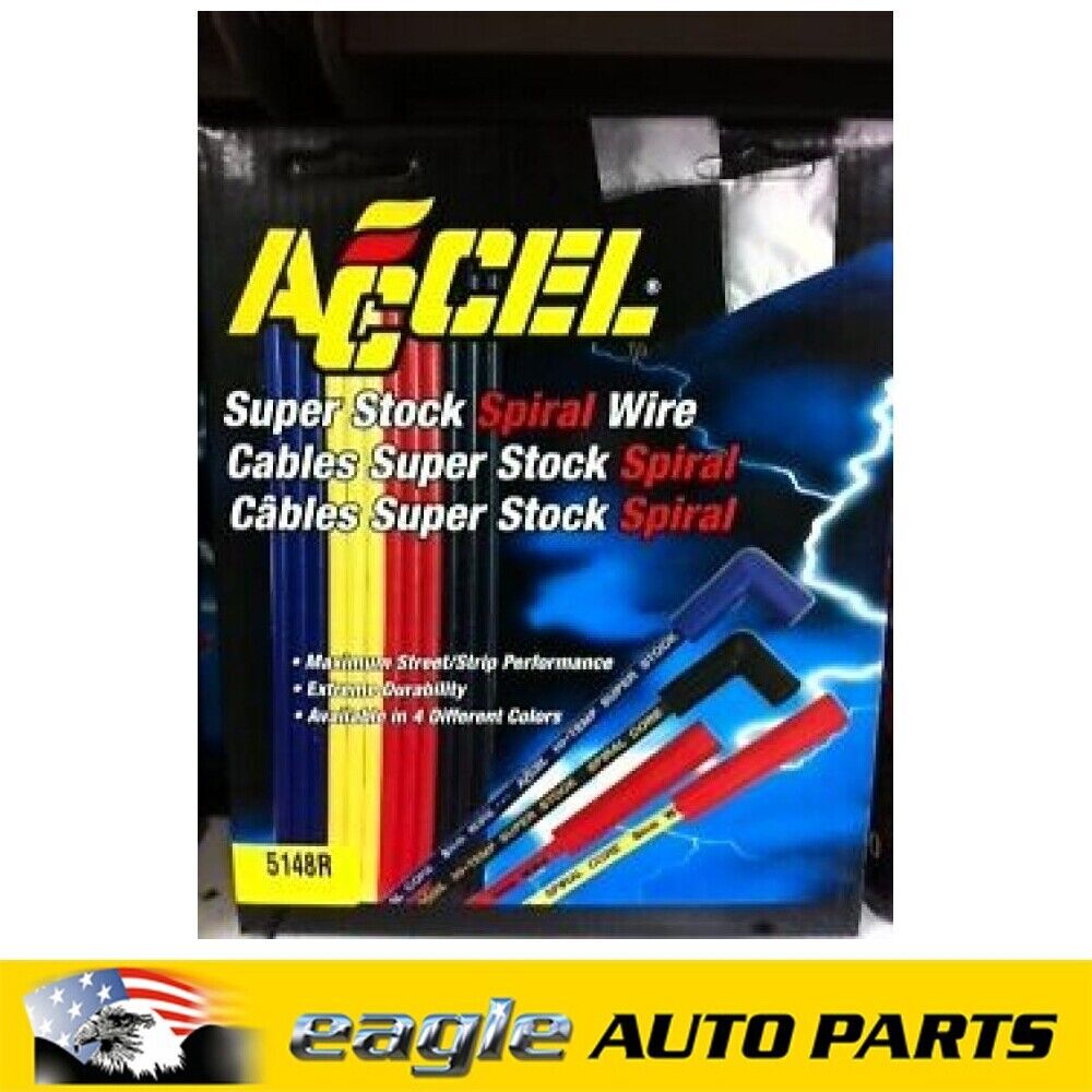 Chev V6 4.3L TBI ACCEL Extreme 9000 Spark Plug Leads # ACC-9031 — Eagle  Auto Parts