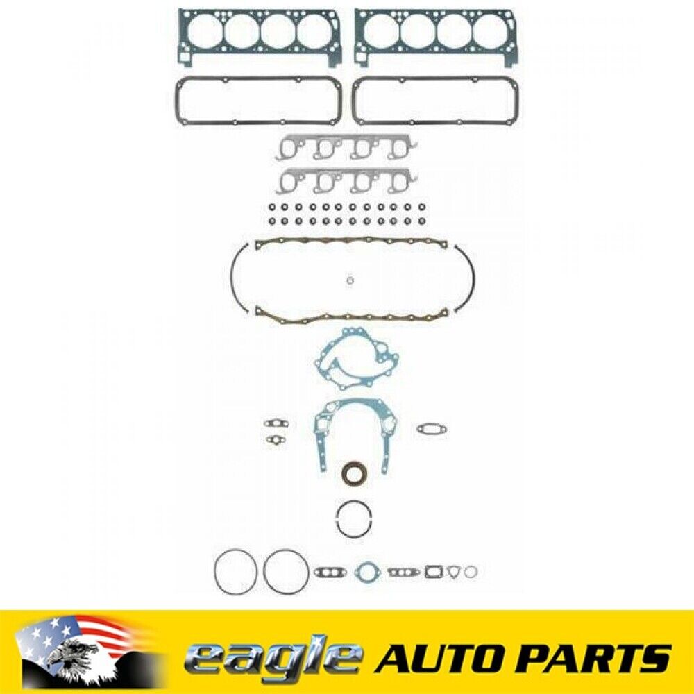 FORD 302 - 351 CLEVELAND FELPRO FULL GASKET SET  # AFS8347PT