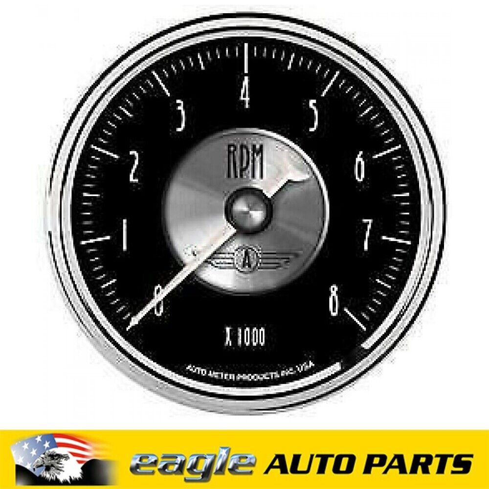 AutoMeter Prestige Analog Tachometer 0-8,000 rpm., 3 3/8 in # AU2096