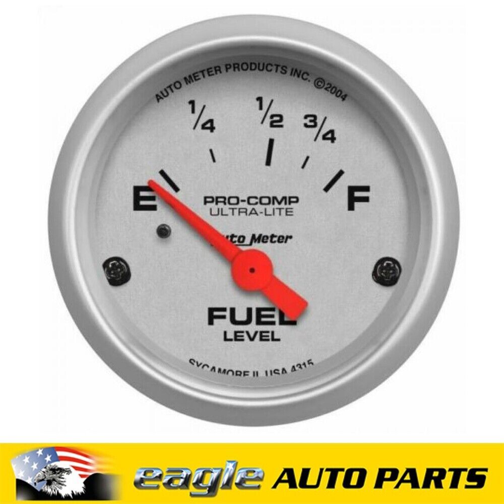 Autometer Pro Comp Ultra Lite 2.1/16" FUEL LEVEL GAUGE AU4315