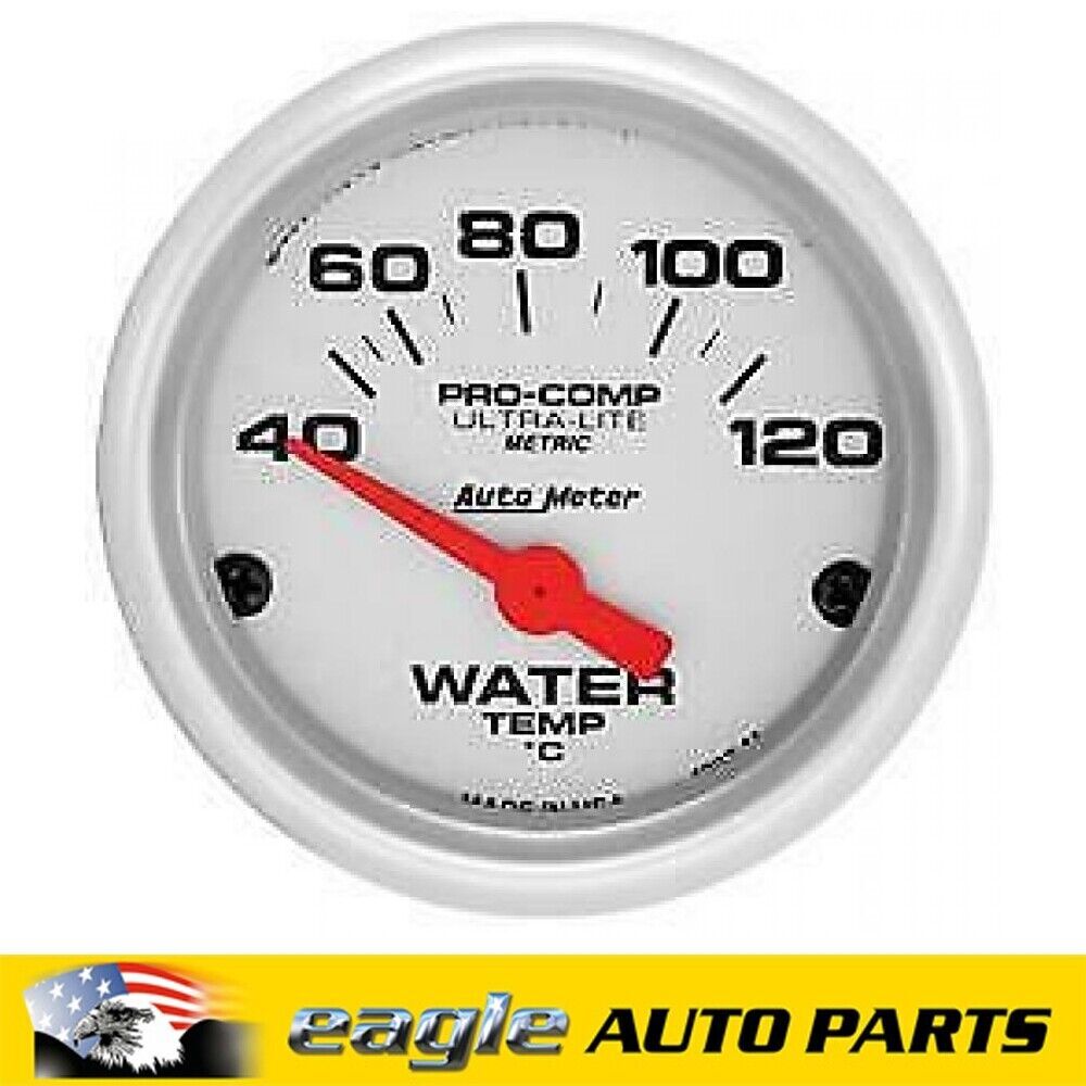 AUTOMETER ULTRA-LITE 2-1/16" ELECTRICAL WATER TEMP GAUGE 40-120deg C # AU4337M