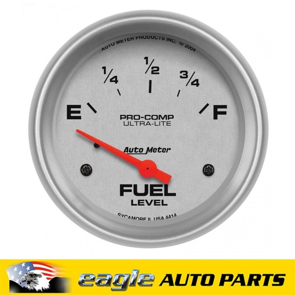 AutoMeter Ultra-Lite Analog Gauge Fuel Level 0 Ohms/90 Ohms 2 5/8"  # AU4414