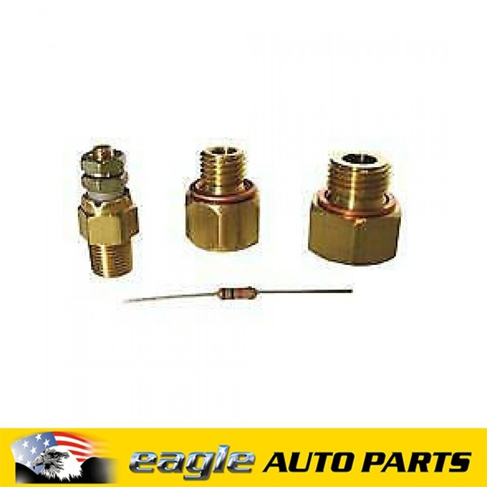 AutoMeter Gauge Pressure and Temp Adapters, Temp Sender Kit GM LS # AU5284