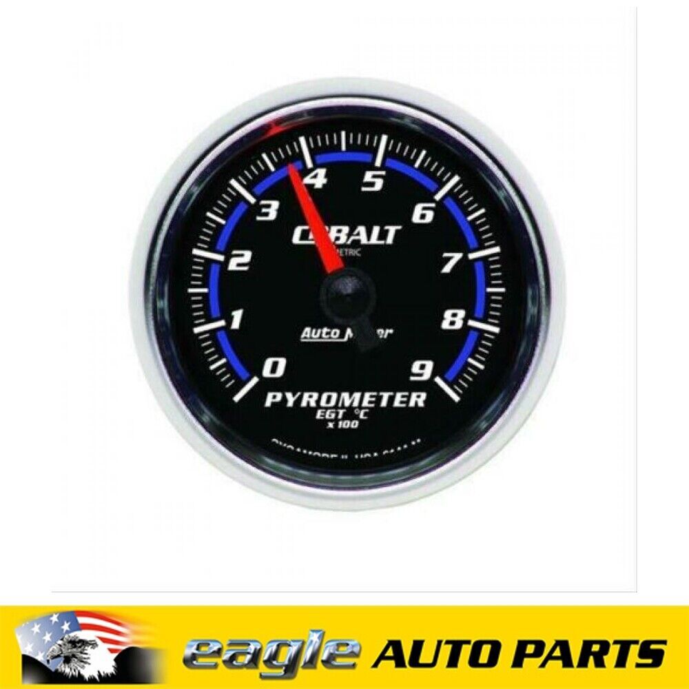 Auto Meter Cobalt Analog Gauge Pyrometer 2 1/16 in # AU6144M