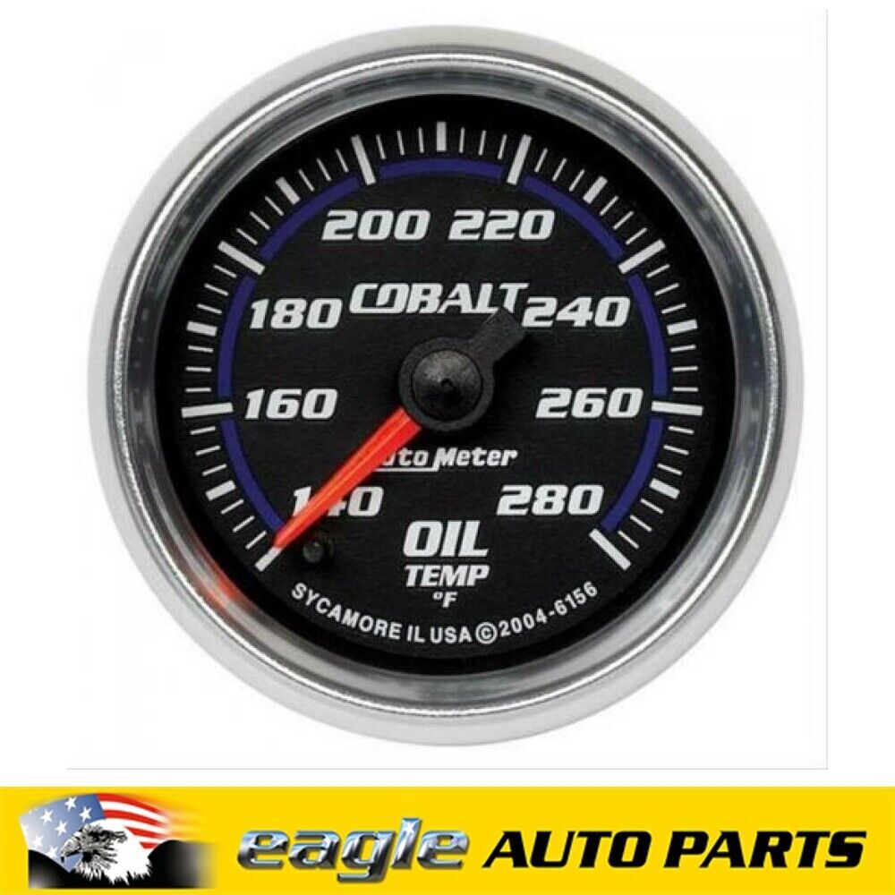 Auto Meter Cobalt 2-1/16" 1400 - 2800 Oil Temperature Gauge # AU6156