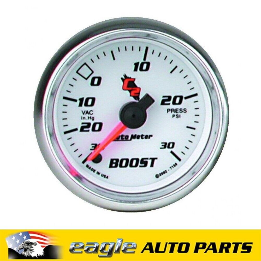 AutoMeter C2 Analog Gauge Boost / Vacuum 2 1/16"   # AU7159