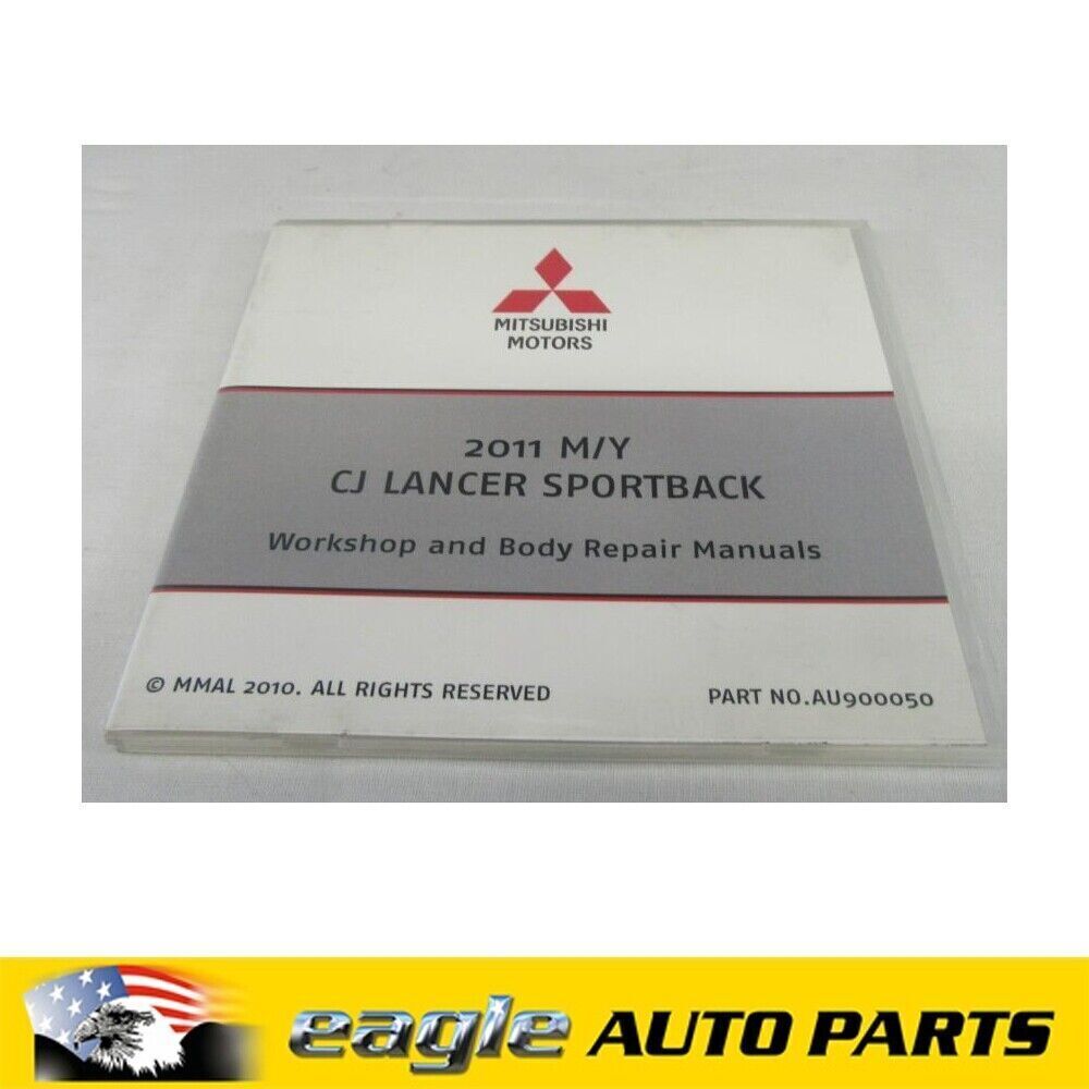 MITSUBISHI CJ LANCER VRX HATCH WORKSHOP & BODY REPAIR MANUAL ON CD 2008 - 2013