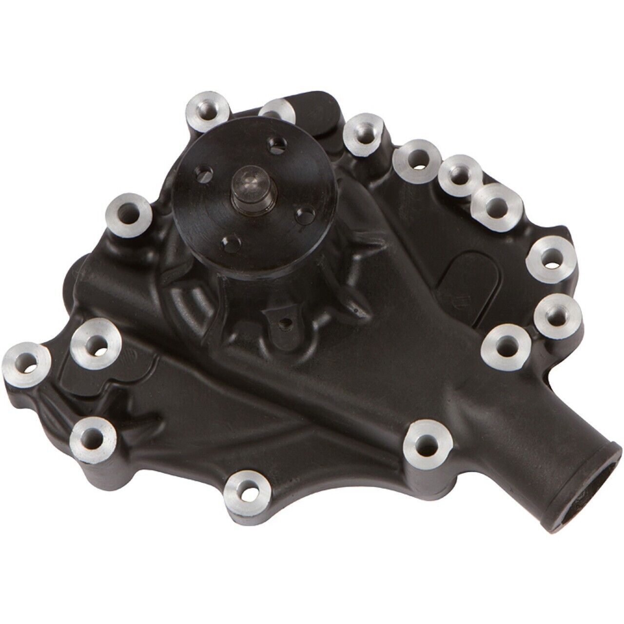 Ford 302 - 351C V8 Black CVF Racing High Flow Aluminum Water Pump # B-351C-WP