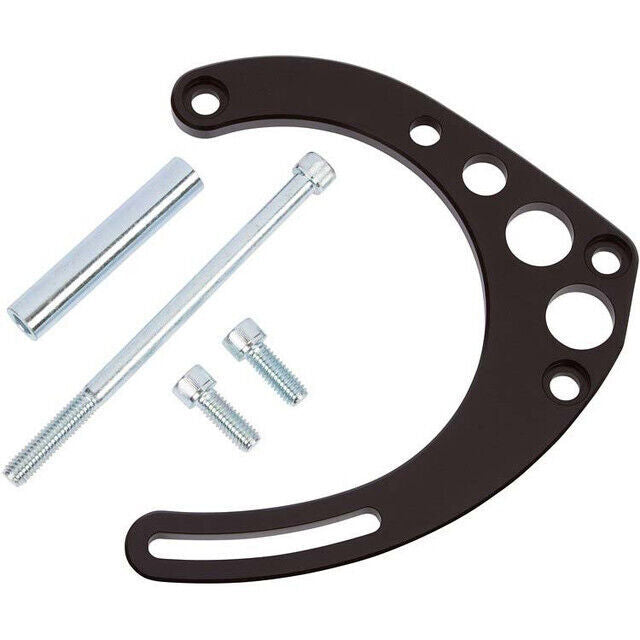 Chev 454 Big Block V8 CVF Black Alternator Bracket Suit LWP # B-454-ALTBRKT-C