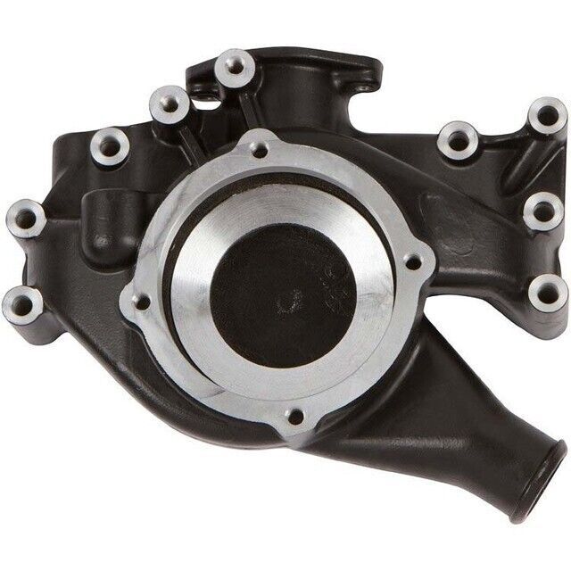 Chrysler 383 - 440 V8 Big Block CVF Black Alloy Water Pump Housing # B-BCRL-WPH