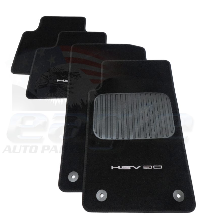 HSV VF GenF GenF2 Genuine Carpet Floor Mats Front & Rear " HSV 30 " Years Holden # B06-169901PL