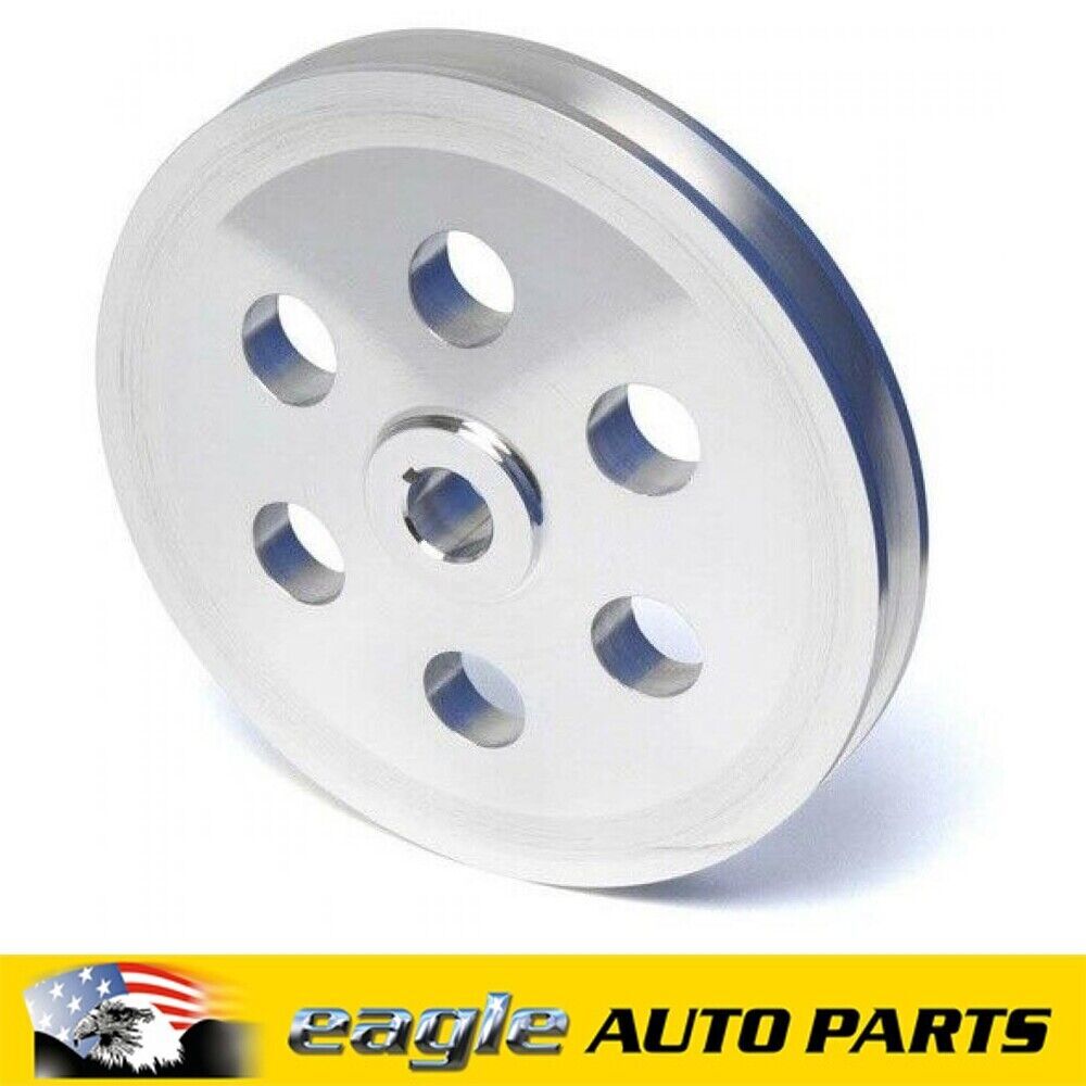 Chrysler 440 CVF Racing Billet Power Steering Pulley Suit Saginaw Pump  # BCR3PS