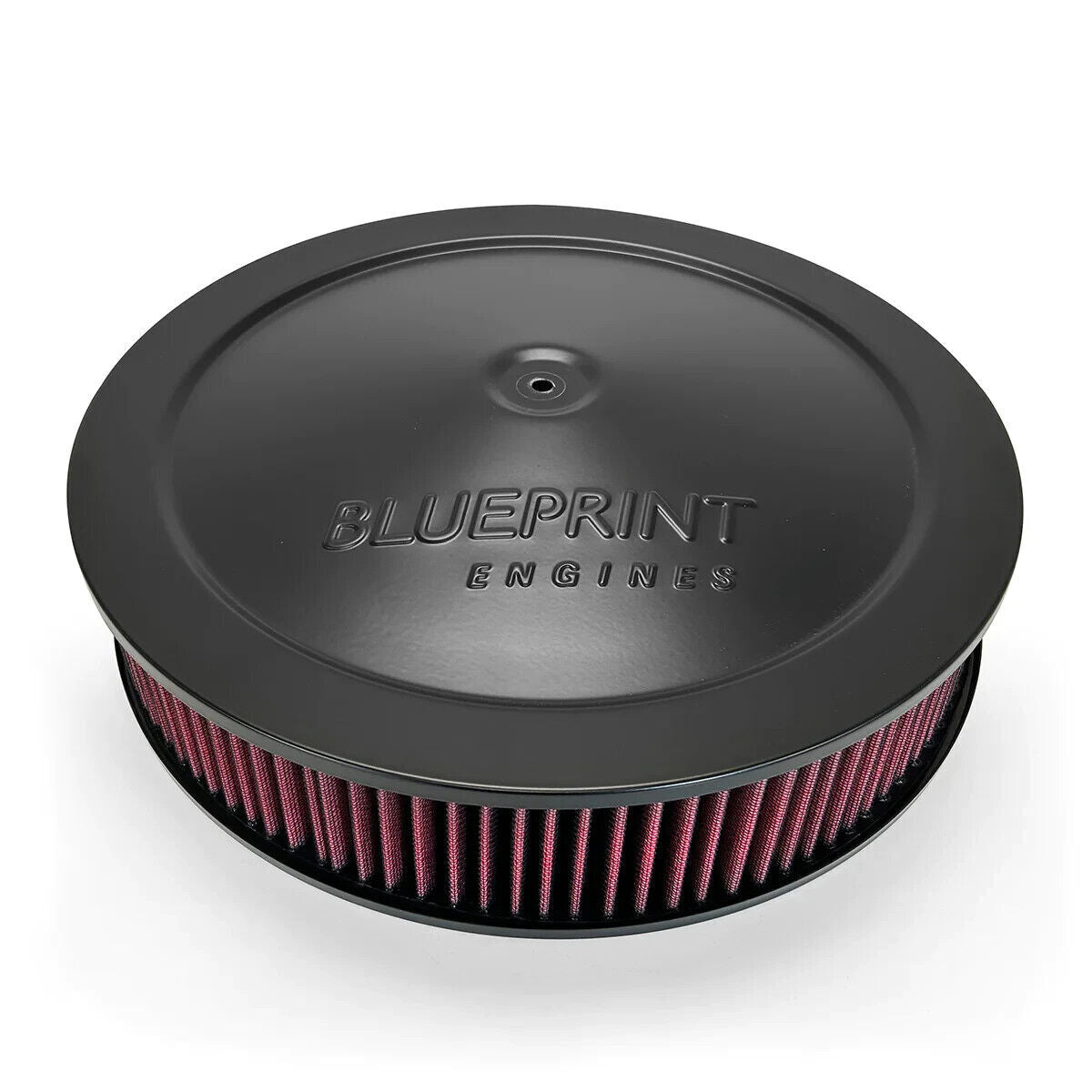 BluePrint Engines Air Cleaner Assembly With Flat Base - 14" Black # BPP143BK