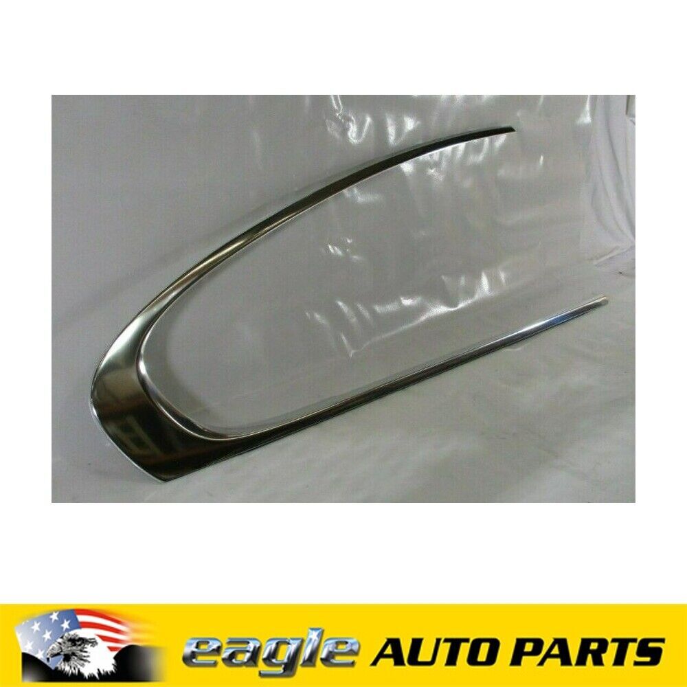 JAGUAR XF XFR RH REAR DOOR WINDOW MOULDING 2013 - 2015 OEM # C2Z31325