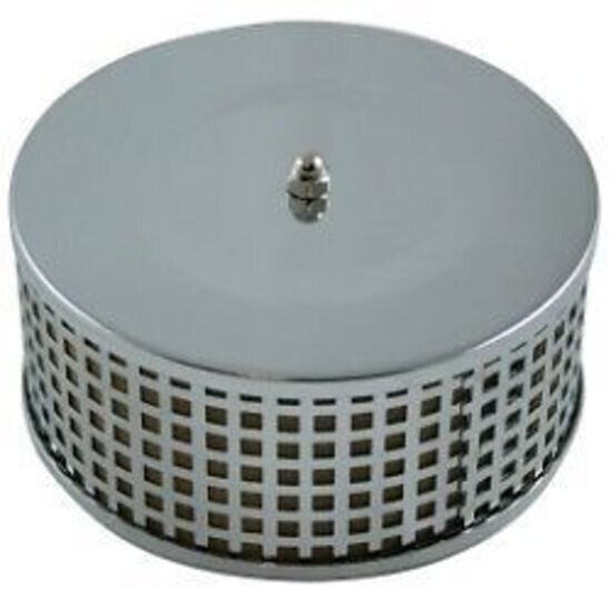 Marine Mercruiser Chrome Flame Spark Arrestor Holley Quadrajet # CF20-220