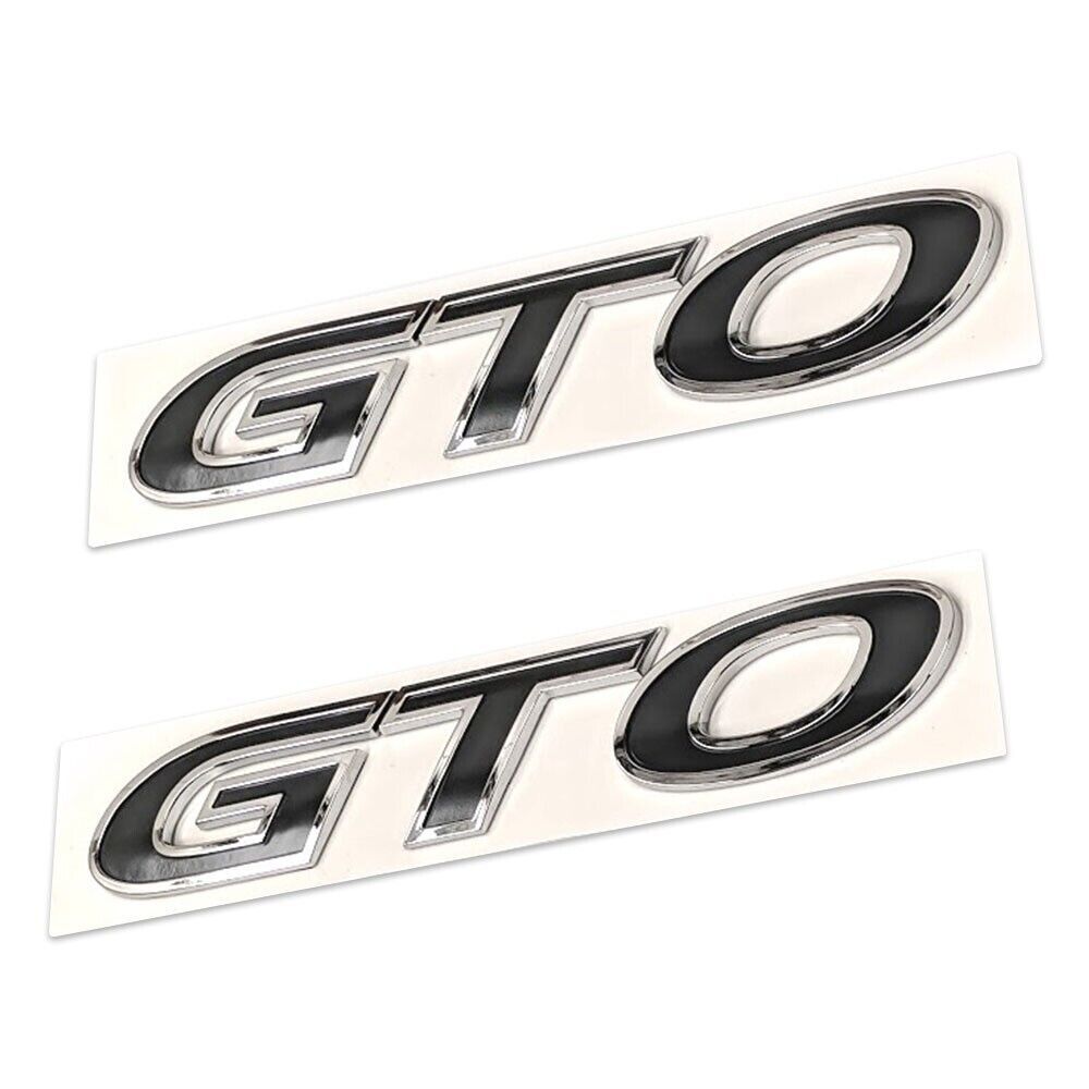 HSV VY GTO Coupe Side Skirt Badges x 2 Genuine HSV # E08-021106