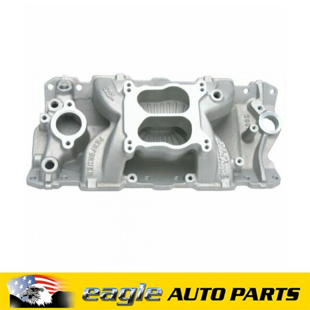 Chev 350 SBC Edelbrock Performer Air-Gap Intake Manifold # ED2601 ...