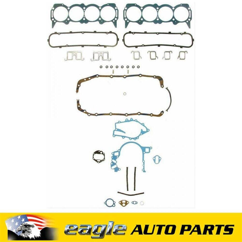 BUICK 400 - 430 - 455 V8 ENGINES VICTOR REINZ FULL ENGINE GASKET SET # FS3492VE