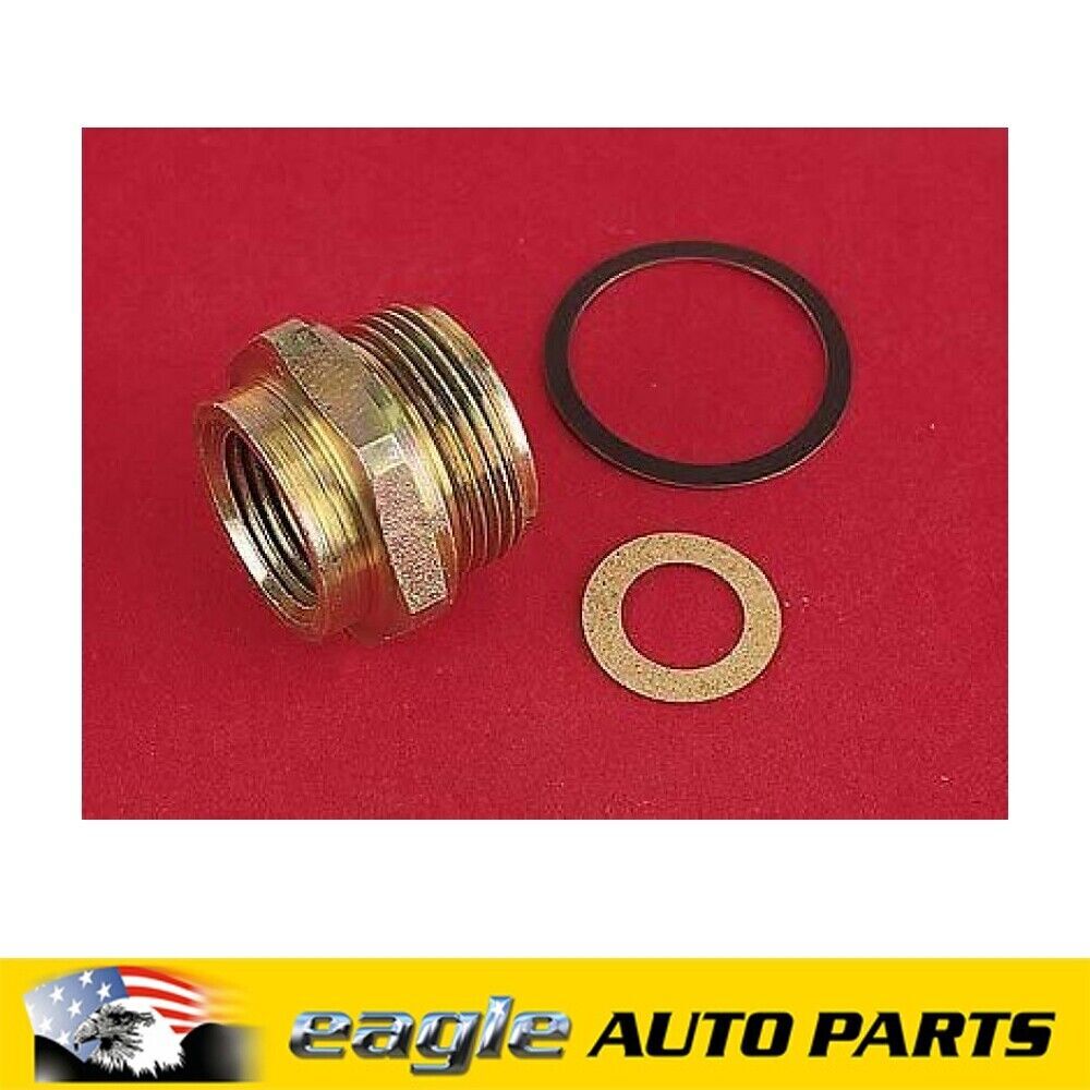 Holley Carb Fuel Fitting -  Fits  Inlet, 7/8-20 in. Male to 5/8 18in # HO26-26