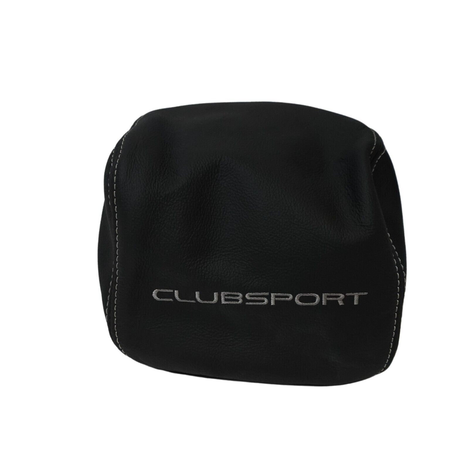 HSV VE CLUBSPORT LEFT HAND SIDE FRONT SEAT HEADREST COVER SPORTS LEATHER ONYX