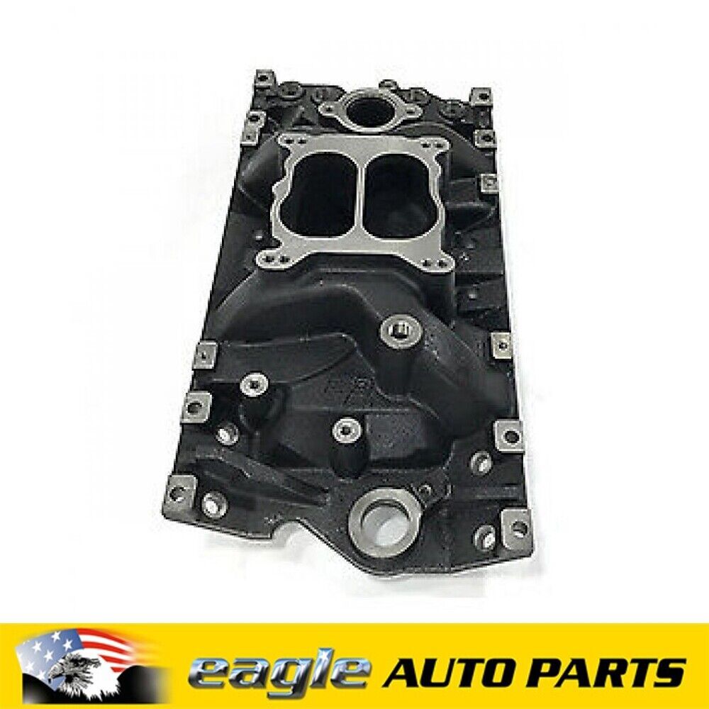 CHEV 350 V8 1955 - 1994 EARLY & TBI CAST IRON MARINE INTAKE MANIFOLD # IN350MB