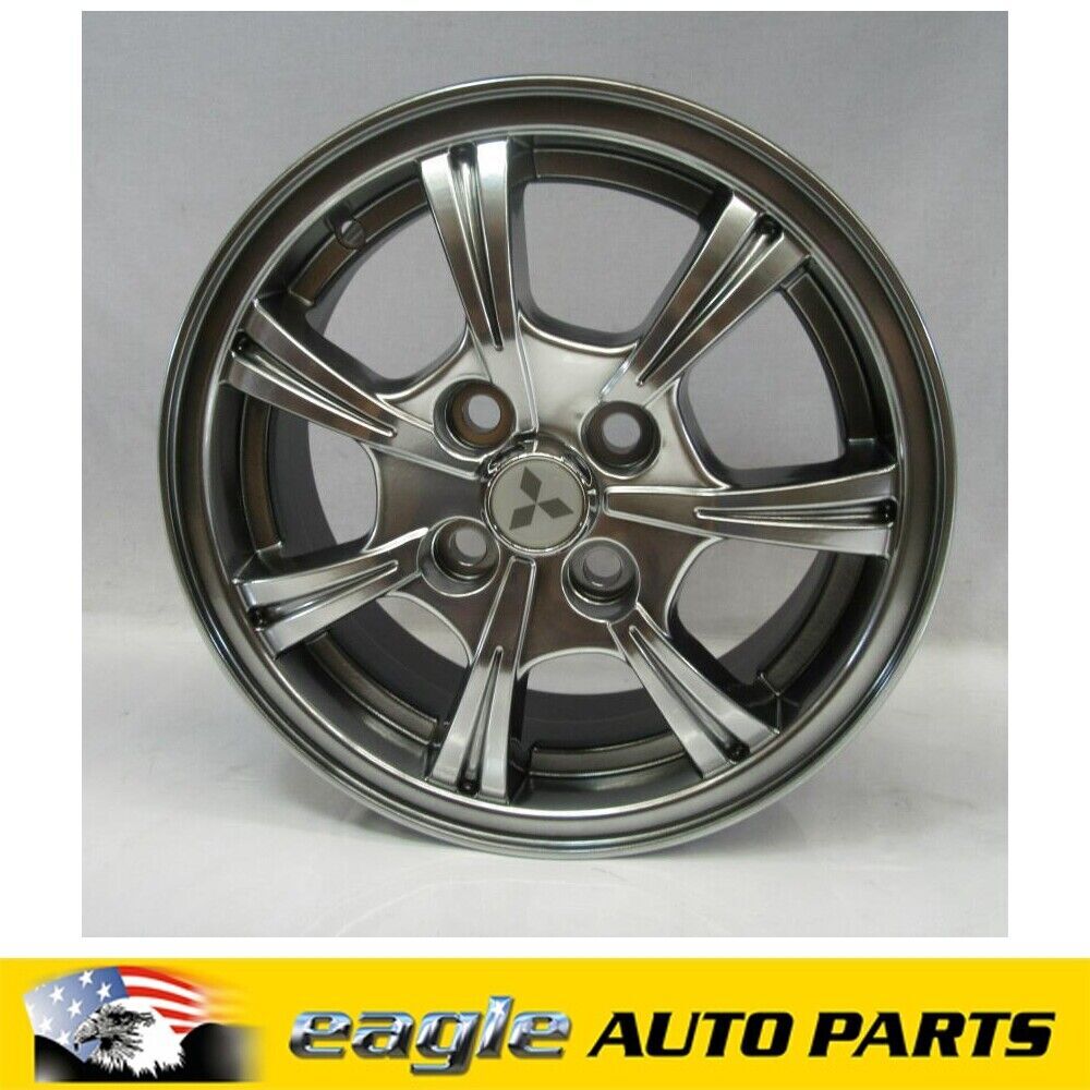 MITSUBISHI RG COLT 5DR ES HATCH 14" X 5.5" ALLOY MAG WHEEL 2006 - 08  # MR934904